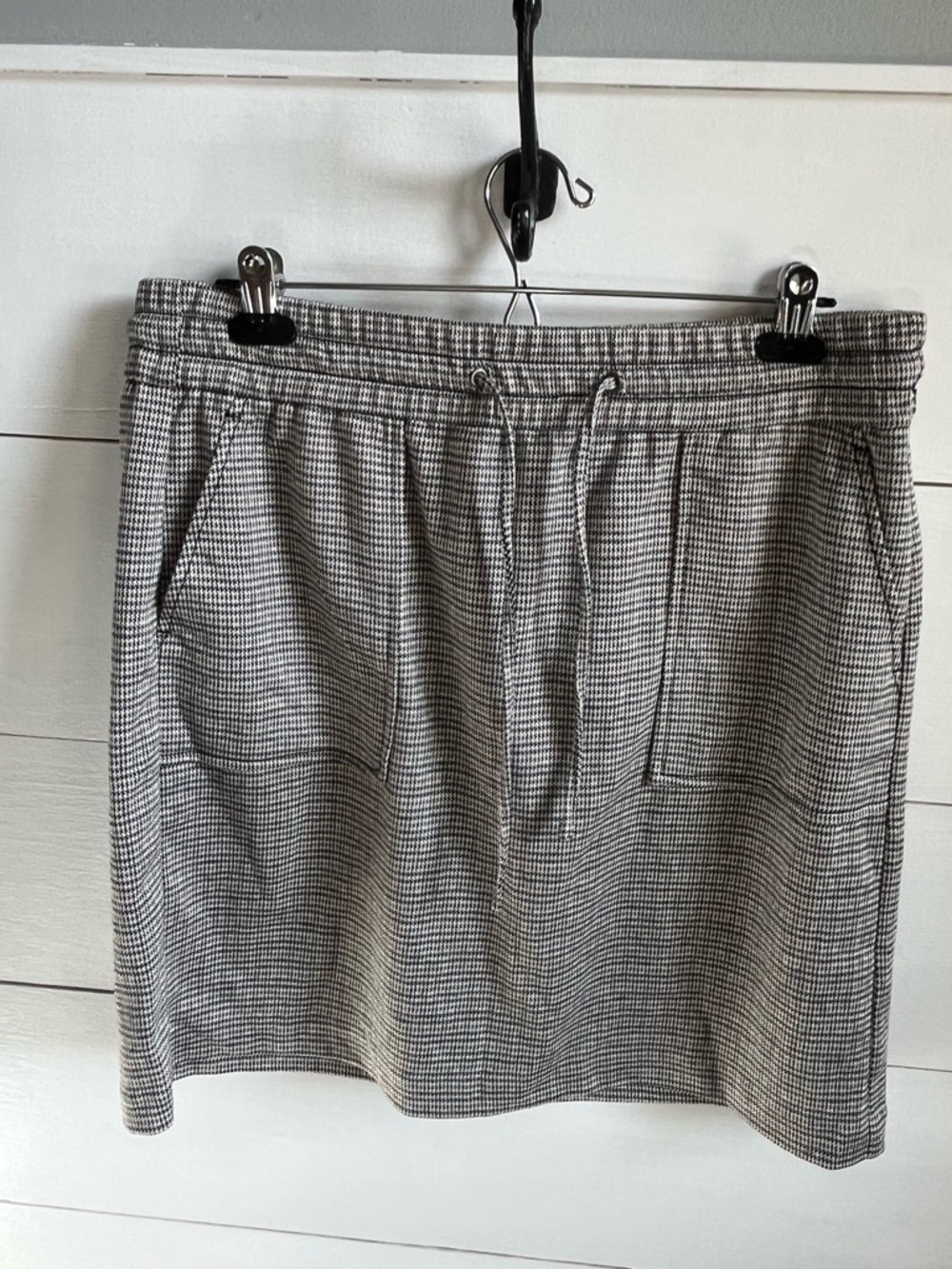 Addition Elle Gray Drawstring Women’s Skirt
